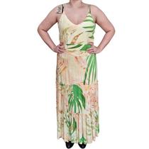Vestido Feminino Xá Doce 100% Viscose Longo