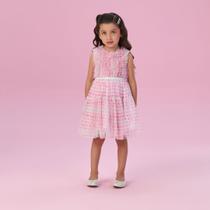 Vestido Festa Baby Pink Petit Cherie 210