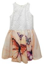 Vestido Festa Borboletas Estampado Kukixo Vestido Festa Borboletas Estampado Kukixo