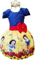 Vestido Festa Branca de Neve