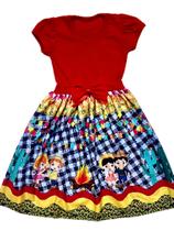 Vestido festa da roça caipira infantil