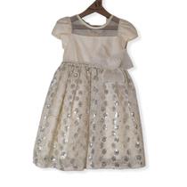 Vestido festa daminha mini paetê e bolero petit cherie