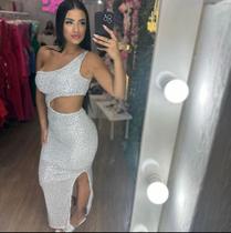 Vestido festa feminino longo