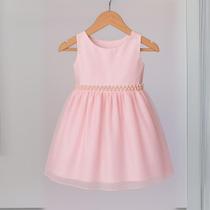 Vestido Festa Infantil Amarelo Festa tule brilho aniversario REF146