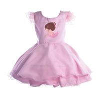 Vestido festa infantil bailarina menina