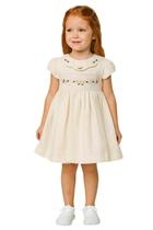 Vestido Festa Infantil Bordado Papilloo