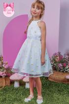 Vestido Festa Infantil Margaridas Infanti 66404