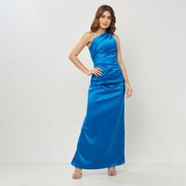 Vestido Festa Longo Azul Royal Miss Joy 7471