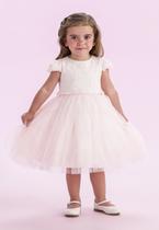 Vestido Festa Menina Branco Petit Cherie