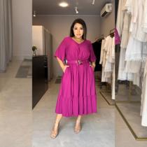 Vestido festa plus size 46/48