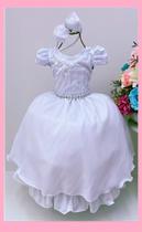Vestido Festa Renda Branco Vestido Festa Renda Branco