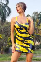 Vestido Fierce Muscle Dress Amarelo Dynamite