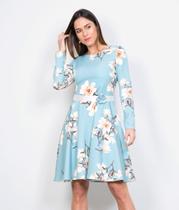 Vestido floral azul Vestido floral azul