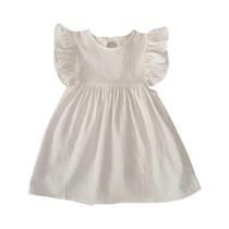 Vestido Floral Bordado De Manga Longa Para Meninas, Vestido Retro Francês De Princesa Para Vestido Floral Bordado De Manga Longa Para Meninas, Vestido Retro Francês De Princesa Para