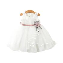Vestido Floral Casual de Verão para Meninas - Fantasia de Festa Infantil - Vestido Tutu de Princesa Vestido Floral Casual de Verão para Meninas - Fantasia de Festa Infantil - Vestido Tutu de Princesa