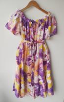 Vestido floral ciganinha tamanho único Vestido floral ciganinha tamanho único