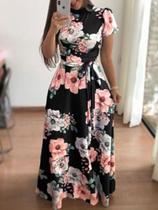 Vestido floral estampado