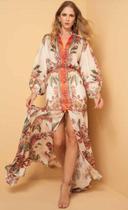 Vestido Floral Longo Dimy