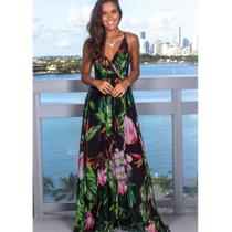 Vestido Floral Longo Vestido Floral Longo