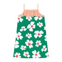 Vestido Flores infantil Alakazoo Alcinha