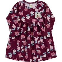 Vestido Flores Pulla Bulla Manga Longa Ref. 38512 Vestido Flores Pulla Bulla Manga Longa Ref. 38512