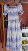 Vestido Florido - Tamanho Único