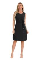 Vestido Flow Solto Premium Robe Belle - Preto