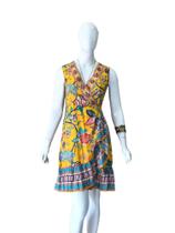 Vestido flower cavado Vestido flower cavado