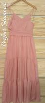 Vestido Franca - Rose