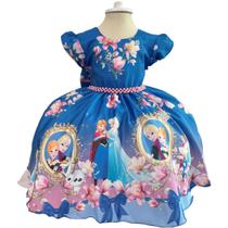 Vestido Frozen Royal