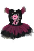 Vestido Gatinho Preto Bebê Vestido Gatinho Preto Bebê