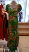 Vestido Gestante/Gravida Estampado de Amamentar