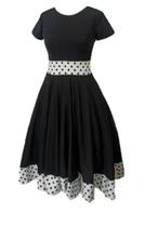 Vestido Godê Total Bicolor