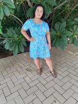 Vestido Gola Redonda com manga Vestido Gola Redonda com manga