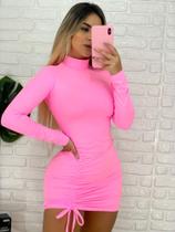 Vestido gola Vestido gola