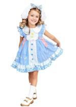 Vestido GSHLGAO Girls Cute Anime Cartoon Print Cosplay Blue