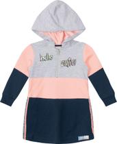 Vestido Hello Cutie Em Moletom Menina Carinhoso 6