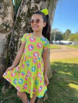 Vestido Hello Kitty Flores Momi
