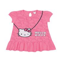 vestido hello kitty infantil bebê algodão