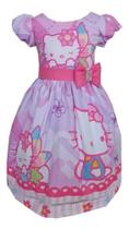 Vestido Hello Kitty Luxo Festa Infantil Temática Vestido Hello Kitty Luxo Festa Infantil Temática