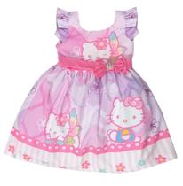 Vestido Hello Kitty Luxo Festa Infantil Temática - Atelie Iza Rocha
