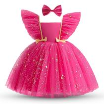 Vestido HNXDYY Toddler Girl Princess Lace Birthday Party 2023 -C