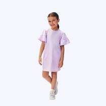 Vestido Holográfico Lilás Com Bolsinha Infantil Menina Mundo Cinti 12507 Lilas Vestido Holográfico Lilás Com Bolsinha Infantil Menina Mundo Cinti 12507 Lilas