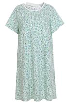 Vestido hospitalar AVIIER 100% algodão para mulheres após a cirurgia verde
