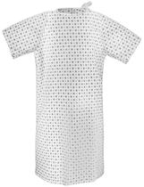 Vestido hospitalar Magnus Care, mistura de algodão, elegante, 2XL Vestido hospitalar Magnus Care, mistura de algodão, elegante, 2XL