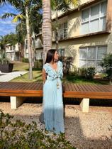 Vestido Indiano Longo - Babados