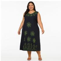 Vestido Indiano Midi Bordado