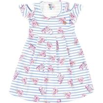 Vestido Infantil 1 ao 3 Pulla Bulla Pirulitos Ref. 38208 Vestido Infantil 1 ao 3 Pulla Bulla Pirulitos Ref. 38208
