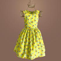 Vestido Infantil Abelinha - Estilo Alegre para o Dia a Dia