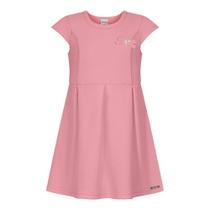 Vestido Infantil Alakazoo Soft Tech Detalhe de Laço Rosa Tamanho:8Cor:Igual da foto